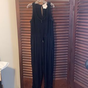 Anthropologie Hei Hei romper, black, size Large